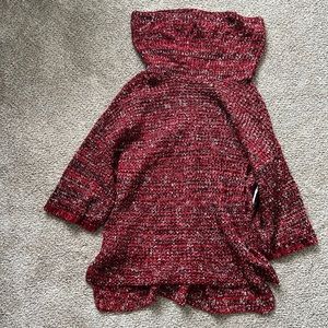 Red & Black Turtle Neck New Directions Sweater